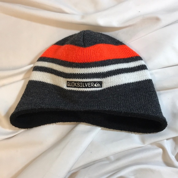 Quicksilver Knit Youth Beanie Fleece Lined - Picture 4 of 6